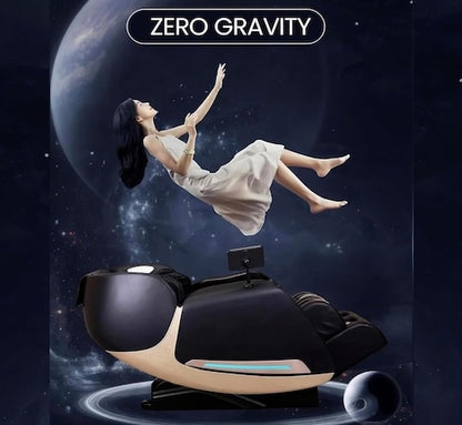 OZONE's 4D Massage Chair | Multi-Function Shiatsu Full Body Electric Massage Chair SL Track Zero Gravity and Musical Function For Your Loved Ones and For Gift